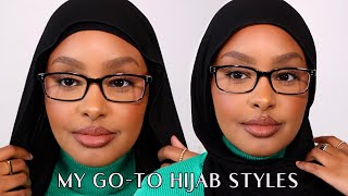 MY TOP 3 EASY HIJAB STYLES *highly requested* | + New Mejuri Pieces 🤩 | Jasmine Egal