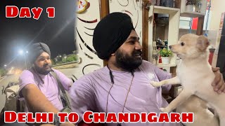 Delhi to Chandigarh pahunchakar yah kaun mila?