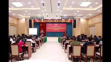 Tập huấn công tác văn thư, lưu trữ và bảo vệ bí mật Nhà nước năm 2022