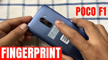 How to Add Fingerprint on XIAOMI POCO F1 - Setup Fingerprint