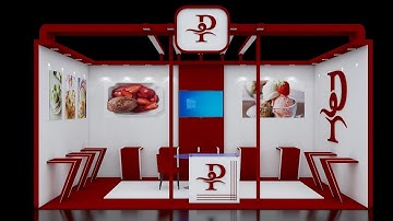 Tutorial on Camera  3d exhibition stand in 3dsmax ( Part 4 ) ( Dc Series )#exibitiondesign