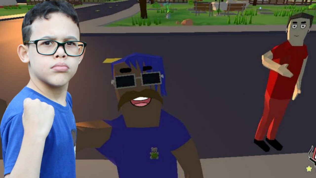 JOGANDO O JOGO DUDE THEFT WARS - Família Bugiganga Games