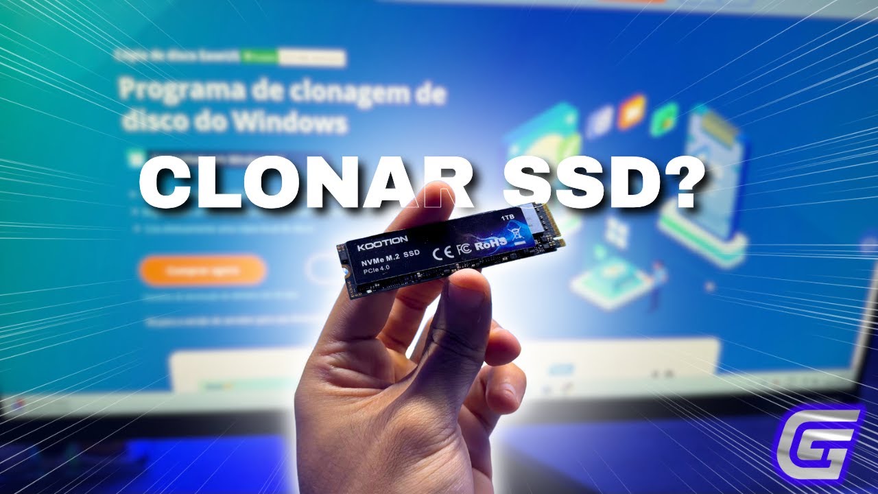 COMO CLONAR E TRANSFERIR DO SSD PARA O OUTRO DE FORMA SIMPLES - YouTube