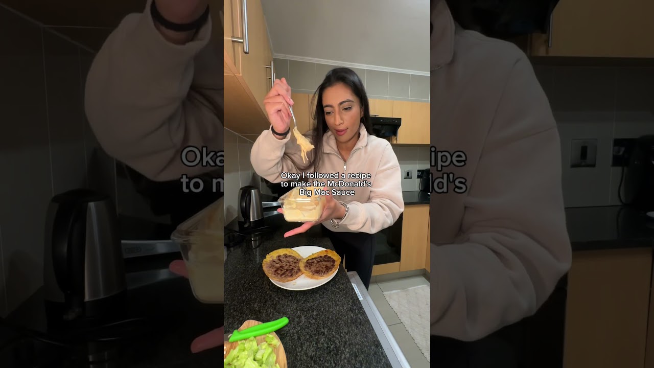 Making Big Mac Tacos for lunch😎 