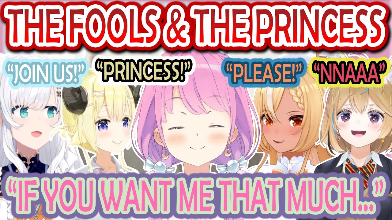 Bakatare Circus Invades Luna's Stream and Drag the Princess to Play REPO with Them