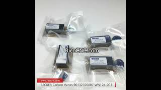 Original Becker Carbon Vanes 90132700007 Wn124-003 For Schmalz Becker Pump