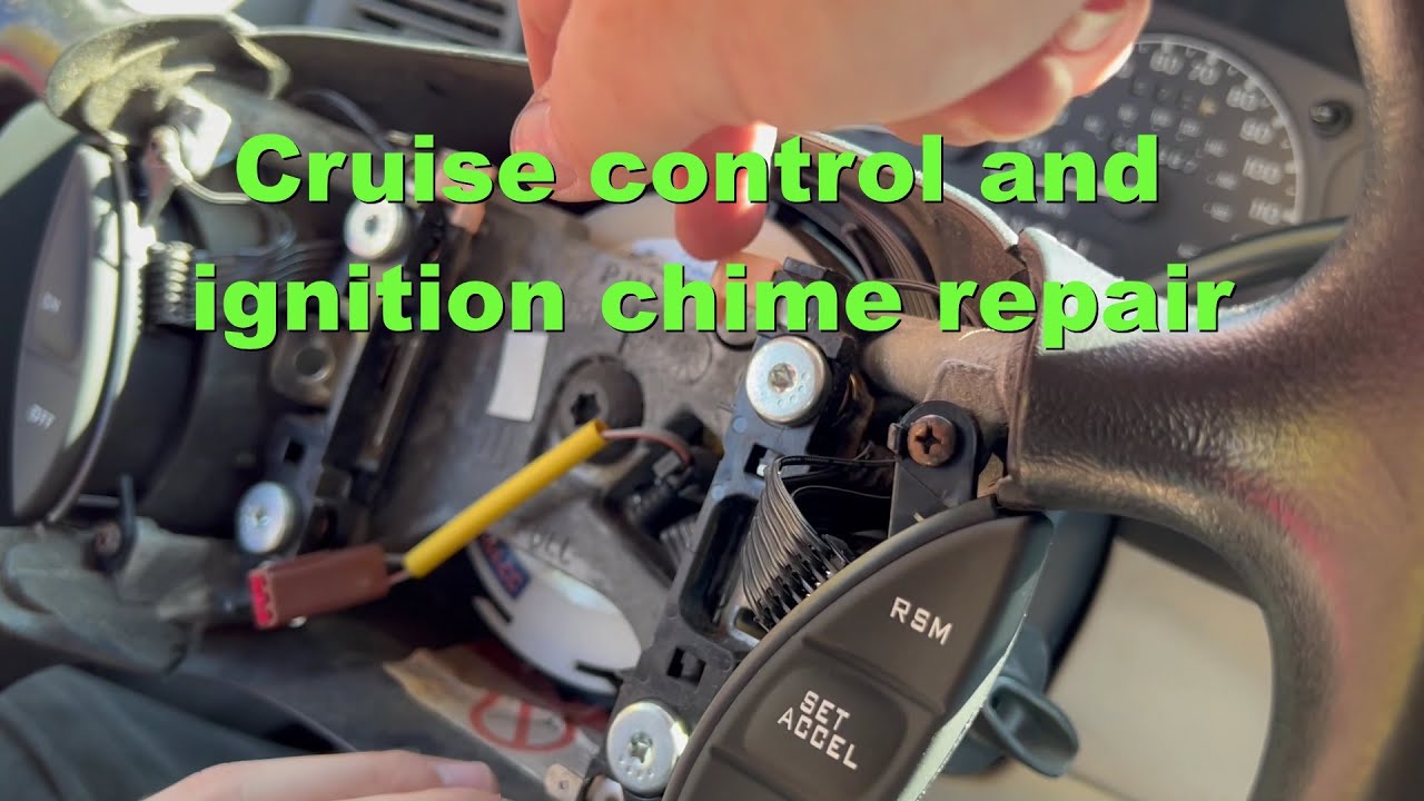 1999 Mazda B2500Asian RangerIgnition chime and cruise control repair