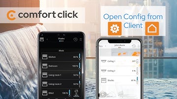 Open Configuration from Windows Client - ComfortClick bOS 4.11 new feature