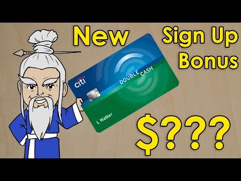 Citi Double Cash Now Has SIGN UP BONUS!