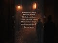 Some people don’t ask “what happened”…they just feel that something did.