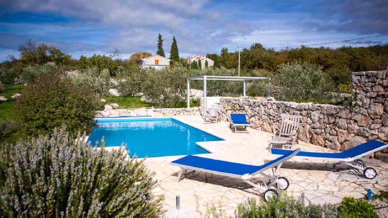 Island Krk Croatia traditional Mediterranean old stone house for sale