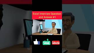 excel interview question and answers #1 #shorts #upgradingway #interview #trending #excel #dataentry