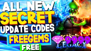 ALL 12 NEW *FREE GEMS* UPDATE CODES in KING LEGACY CODES! (Roblox King Legacy Codes)