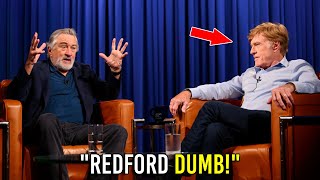 De Niro and Redford's Shocking Quarrel: The Truth That Silenced the Studio!