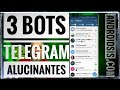 🤖 3 BOTS PARA TELEGRAM que te van a flipar 🤖