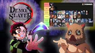 Demon Slayer Tier List