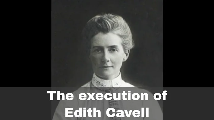 12th October 1915: British nurse Edith Cavell exec...