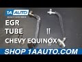 How to Replace EGR Tube 2007-09 Chevy Equinox