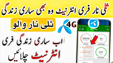 telenor free net 2025 l telenor free internet unlimited 2025 unlimited internet trick