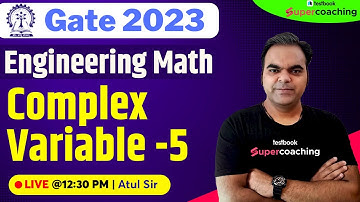 GATE Engineering Mathematics Lecture 2023 | Complex Variable -5 | Differentiation | By Atul Sir