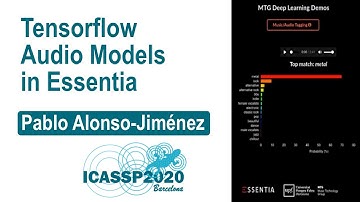 Tensorflow Audio Models in Essentia