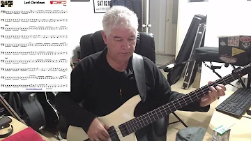 Last Christmas (by Wham) Bass Playalong