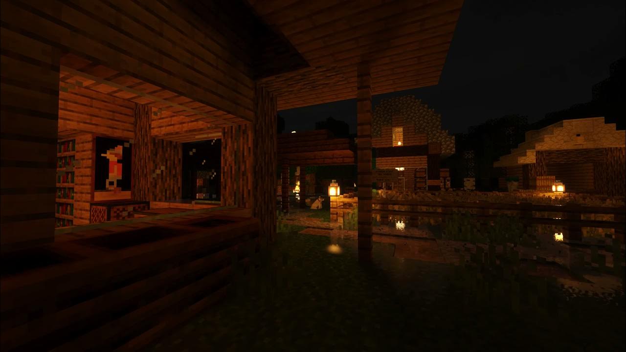 Minecraft Soundtrack + Rain & Thunder to relax & study 12 hours Minecraft Soundtrack + Rain & Thunder to relax & study 12 hours