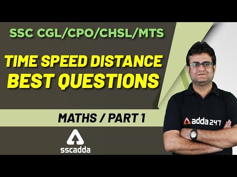 SSC CHSL Exam Preparation  | Maths for SSC CHSL 2019 | Time, Speed & Distance Concept (Part 1)