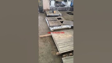 Rubber floor tiles vulcanizing press and moulds