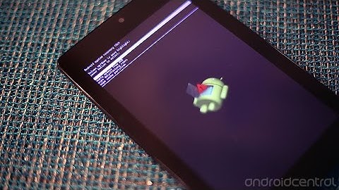 How to get back to stock recovery on Nexus 7(simple and 100% working)
