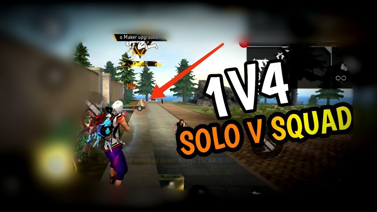 Solo vs Squad gameplay l Grand Master Lobby l Garena Free Fire - YouTube