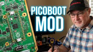 GameCube DOL 101 PicoBoot Install + New Battery + Blue Power LED