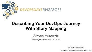 Describing Your DevOps Journey with Story Mapping - DevOpsDays Singapore 2017