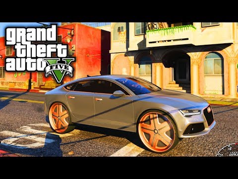 new-rose-gold-audi-rs7-on-30s!-gta-5-real-life-mod-#50-(real-hood-life-4)