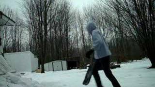 Snowskate Grinding