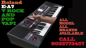 Roland E-A7 Arranger keyboard Review & all Sounds
