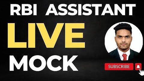 RBI Assistant 2023 Live Mock Score || English Strategy || #study