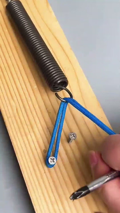 easy way to install springs #shortvideo