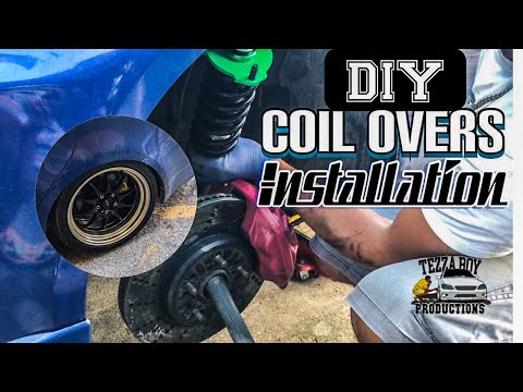 Coil Overs/Suspension Install on a 2008 Lexus IS250 (Diy)