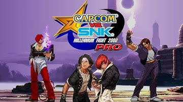 Capcom vs. SNK: Millennium Fight 2000 Pro: Kyo & Iori "Level 8" Arcade Playthrough