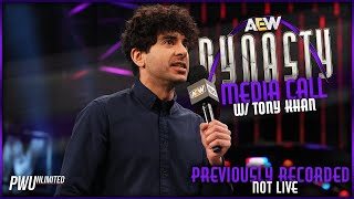 AEW Dynasty 2024 Media Call w/ AEW President Tony Khan