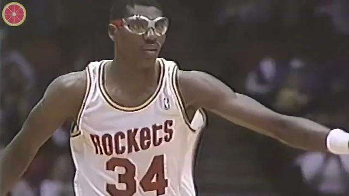 Michael Jordan vs Hakeem Olajuwon ！NBA RS 1992.1.30 Chicago Bulls at Houston Rockets