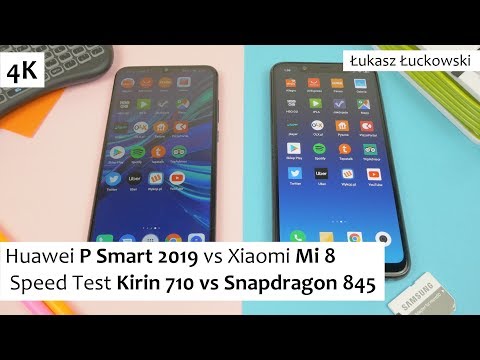 Huawei P Smart 2019 vs Xiaomi Mi 8  ❗❗❗ | Speed Test | Kirin 710 vs Snapdragon 845