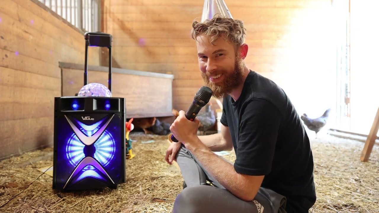 BUILDING MY CHICKENS A PLAYGROUND!