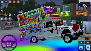 Dj pickup wala game ! राजस्थानी डीजे पिकअप ! Dj pickup mod ! Bus simulator Indonesia dj pickup game  screenshot 5