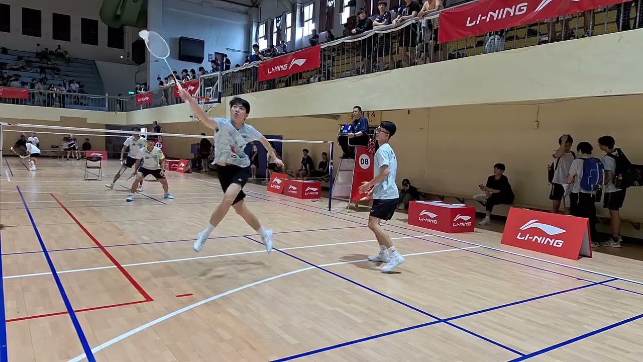 2026李寧中國醫大盃 大專男雙預賽 僑光科大OWO 蔡享宸陳慶民 vs 國立成功大學 游昀達許景翔