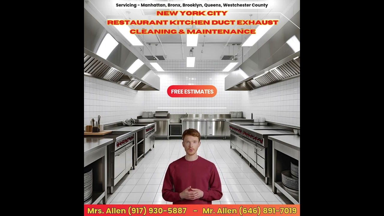 Prevent Grease Build-Up | Restaurant Hood & Duct Cleaning | Allen’s Duct Systems NYC