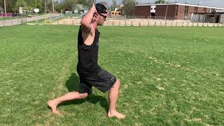 Prisoner Walking Lunge