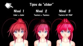 MMD Tutorial #3 Sliders (Audio: Español) (English SUB)