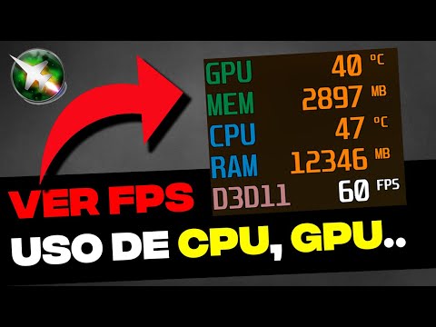 MSI Afterburner✅: *Ver FPS, Uso de CPU, GPU, RAM*